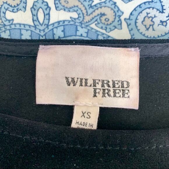 WILFRED FREE -  Black Suede Dress - Picture 5 of 7